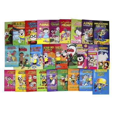 Imagem de Coleção Tesouro do Ziraldo - 26 livros de história em quadrinho + 1 guia do professor - Editora Globo