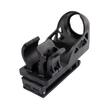 Imagem de Conjunto De Coldre Para Lanterna Tática Com Trava Lateral De Alavanca 