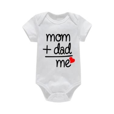 Imagem de Macacão De Algodão Para Bebês Meninos E Meninas Com Estampa Engraçada 