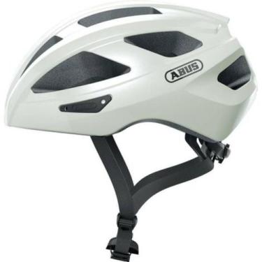 Imagem de Capacete Bike para Ciclismo Abus Macator Sem Viseira, Branco perola, M