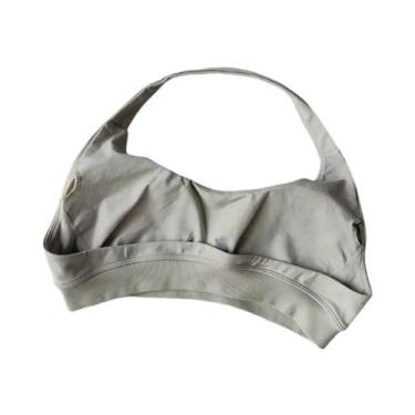 Imagem de Sutiã Esportivo Feminino De Alto Suporte, Sem Costura, Halter, Com Efe