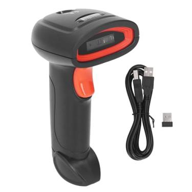 Imagem de Ainoli 1D Barcode Scanner 2.4G sem fio e Bluetooth Decodificação rápida Leitura precisa Leitor de código de barras CCD portátil