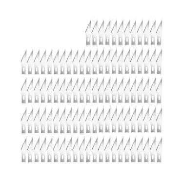 Imagem de Lâminas De Bisturi De Aço Inoxidável 50 100 Peças  11 Peças Para Subst