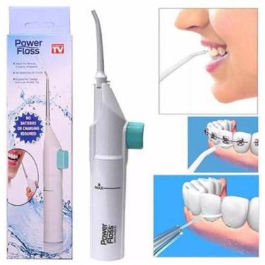 Imagem de Jato De Agua Limpeza Oral Dental Bucal Power Floss - Não Informada, Bi