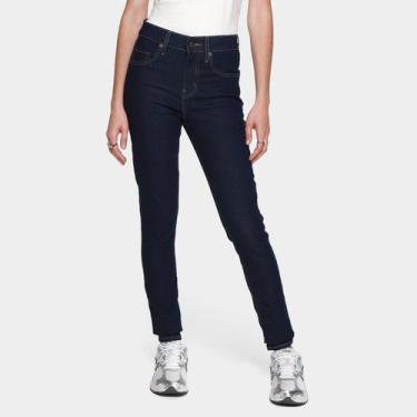 Imagem de Calça Skinny Levis 721 High Rise Feminina, Azul, 46