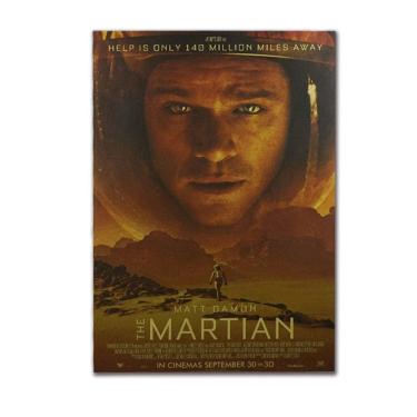 Imagem de Pôster pintando The Martian Vintage Kraft Paper 51,5x36cm