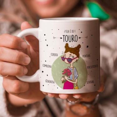 Imagem de Caneca personalizada Signos - Ela é de Touro - 325ml - ABRAKADABRA33