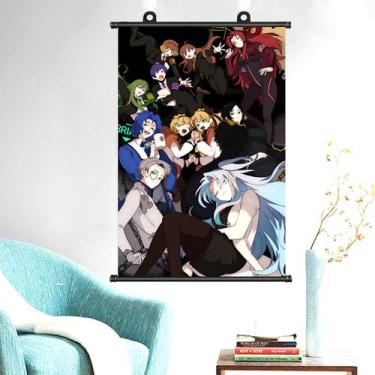 Imagem de Pôster de pintura de parede em tela Librarys Of Ruinas Anime - yiweisa