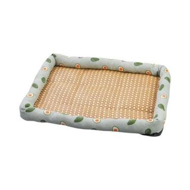 Imagem de Cama De Verão Para Cães E Gatos Pequenos, Sofá De Rattan Trançado Para