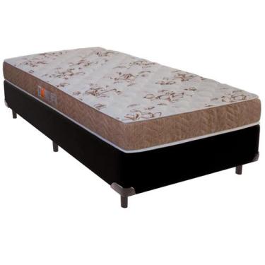 Imagem de Cama Box Solteiro e Colchão Pro-Life D33 Espuma Colchobel Preto