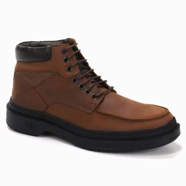 Imagem de Bota Anatomic Gel 360º Rustico Conhaque 8075 Masculino-Masculino