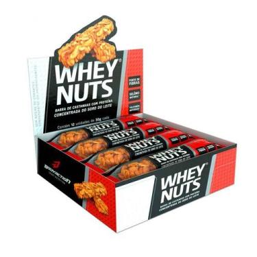 Imagem de Whey Nuts Caixa com 12 Unidades (360g) - Padrão: Único - Body Action
