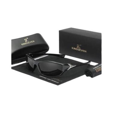 Imagem de Óculos De Sol Polarizados UV400 Para Homens KINGSEVEN 2024, Anti-refle