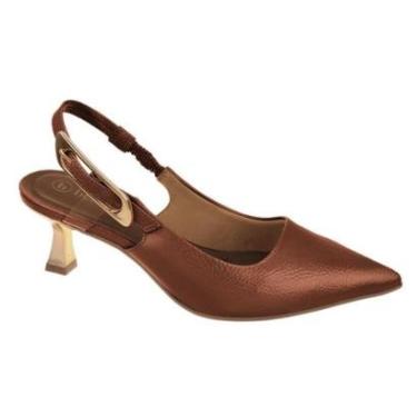 Imagem de Slingback Feminino Bebecê T3814-381-Feminino