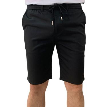 Imagem de Bermuda Sarja Sallo Slim Preta 6990 - Preto 40-Masculino