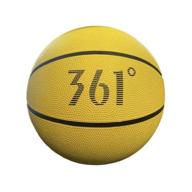 Imagem de Bola de Basquete Oficial 361º Sport Amarela/Preta-Unissex