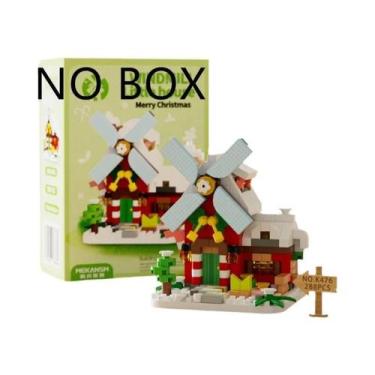 Imagem de Blocos De Montar Educacionais Infantis: Casa Do Moinho Na Floresta Pro