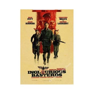 Imagem de Pôsteres Clássicos De Filmes Retrô: Pulp Fiction, O Padrinho, Fight Cl