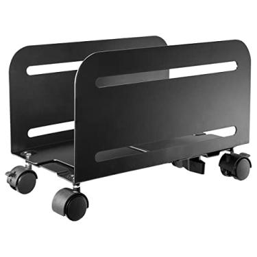 Imagem de SUPORTE PARA CPU AJUSTÁVEL COM RODÍZIO FEITO EM AÇO - MODELO PLMSC02 - PCYES