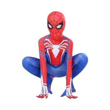 Imagem de Fantasia De Cosplay Do Homem-Aranha, Macacão Zentai De Spandex Para Cr