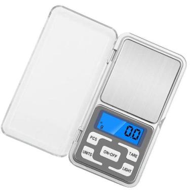 Imagem de Balança de Precisão Digital 0.1g Cozinha e Dieta 500g MH-500 Portátil 