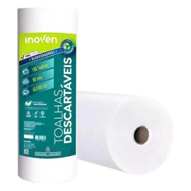 Imagem de Toalha Descartável Pet Biodegradável - Inoven, Verde, 2kg