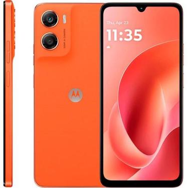 Imagem de Smartphone Moto G06 Motorola 6,9, 1286 GB, Android 15, Laranja, Laranj