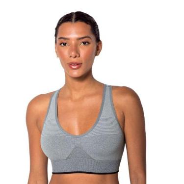 Imagem de Top Básico Original Trifil Sem Costura Sport Sem Bojo e Sem Aro Academ