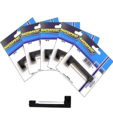 Imagem de 5 X Fitas Para Impressora Erc09 Erc22 Erc09/22 Hx20/40 - Masterprint