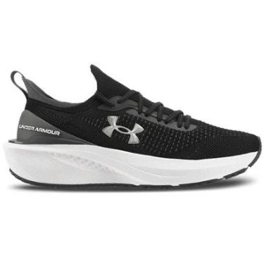 Imagem de Tênis de Corrida Under Armour Charged Edição Quicker 2 - Preto/Cinza/Branco-Masculino
