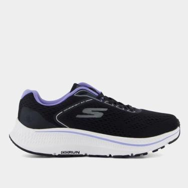 Imagem de Tênis Skechers Go Run Consistent 2 Masculino, Azul, Preto, 43