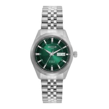 Imagem de Relógio Seculus Masculino Ref: 77361g0svna3 Automático Prateado