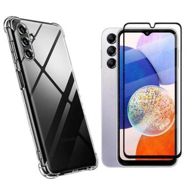 Imagem de Capa Case Anti Impacto Para Samsung Galaxy A14 + Pelicula 3D - Easy Ca