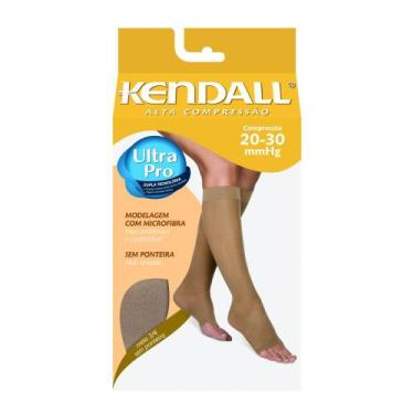Imagem de Meia Curta Alta Compressão S/ponteira (20-30mmHg) - Kendall