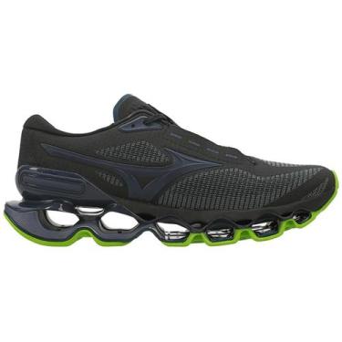 Imagem de Tênis Mizuno Wave Prophecy 15 Masculino Cod 17845 -, Preto, Verde, 42 