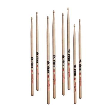 Imagem de Baqueta Vic Firth 5A Ponta de Madeira American Classic
