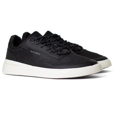 Imagem de Tênis Masculino Aramis Casual Journey Soft Couro Cadarço Confortável R