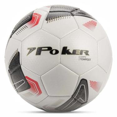 Imagem de Bola Futebol de Campo Poker Training 32 Gomos Tempest N 5, Preto
