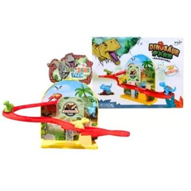 Imagem de Pista de corrida parque dos dinossauros c/ luzes e som kids - Toy king