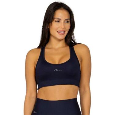 Imagem de Top Run More Nadador Essencial Feminino, Preto, P