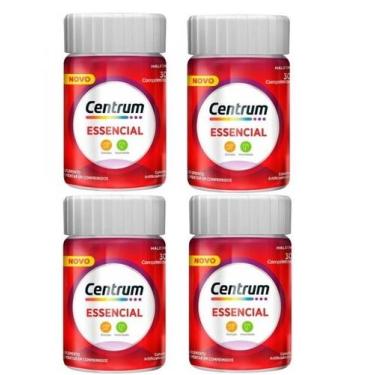 Imagem de Kit 4 Suplemento Alimentar Centrum Essencial 30 Cp - GSK