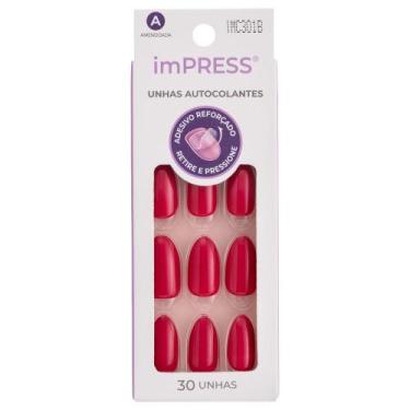 Imagem de Unha Postiça imPRESS Unique Colors Urban Magenta - Kiss New York