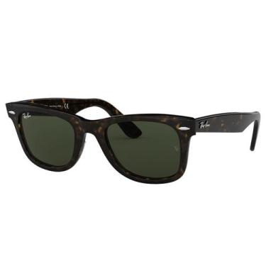 Imagem de Óculos de Sol Ray Ban Wayfarer Classic RB2140 902-54, 54, Havana