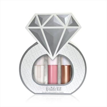 Imagem de Kit de Maquiagem Kit Bride com Gloss Blush e Iluminador Edição Limitada Franciny Ehlke