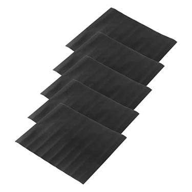 Imagem de GLOGLOW Tapete Antiaderente para Churrasqueira, Tapetes de Fibra de Vidro Resistentes Ao Calor, 5 Peças para Evitar Perda de Alimentos Ao Grelhar Carnes e Vegetais para Churrasco Ao Ar Livre e