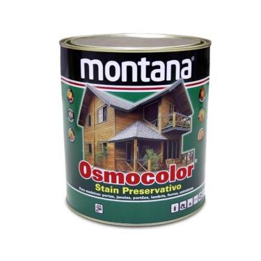 Imagem de Stain Preservativo para Madeira Osmocolor Stain Nogueira Proteção Duradoura Hidrorrepelente Acetinado Nogueira Montana