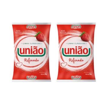 Imagem de Açúcar Refinado União 1kg - 2 Unidades