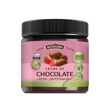 Imagem de Creme de Chocolate com Morango 450g - Nutríssima