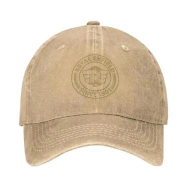 Imagem de Boné De Beisebol Unissex Vintage Royal Enfields since 1901, Com Lavage