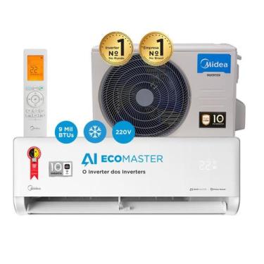 Imagem de Ar condicionado 9.000 btus split hw inverter springer midea ai ecomast